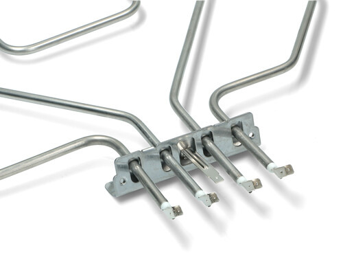 גוף חימום עליון לתנור אפייה Bosch / Siemens – מקורי OEM | 2800W | עם תפס קליפס | 470845 - Image 2